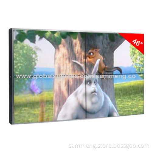 46-inch Daisy Chain LCD Video Wall Screen, No Need Distributor/Matrix, Super Narrow Bezel of 5.3mmNew